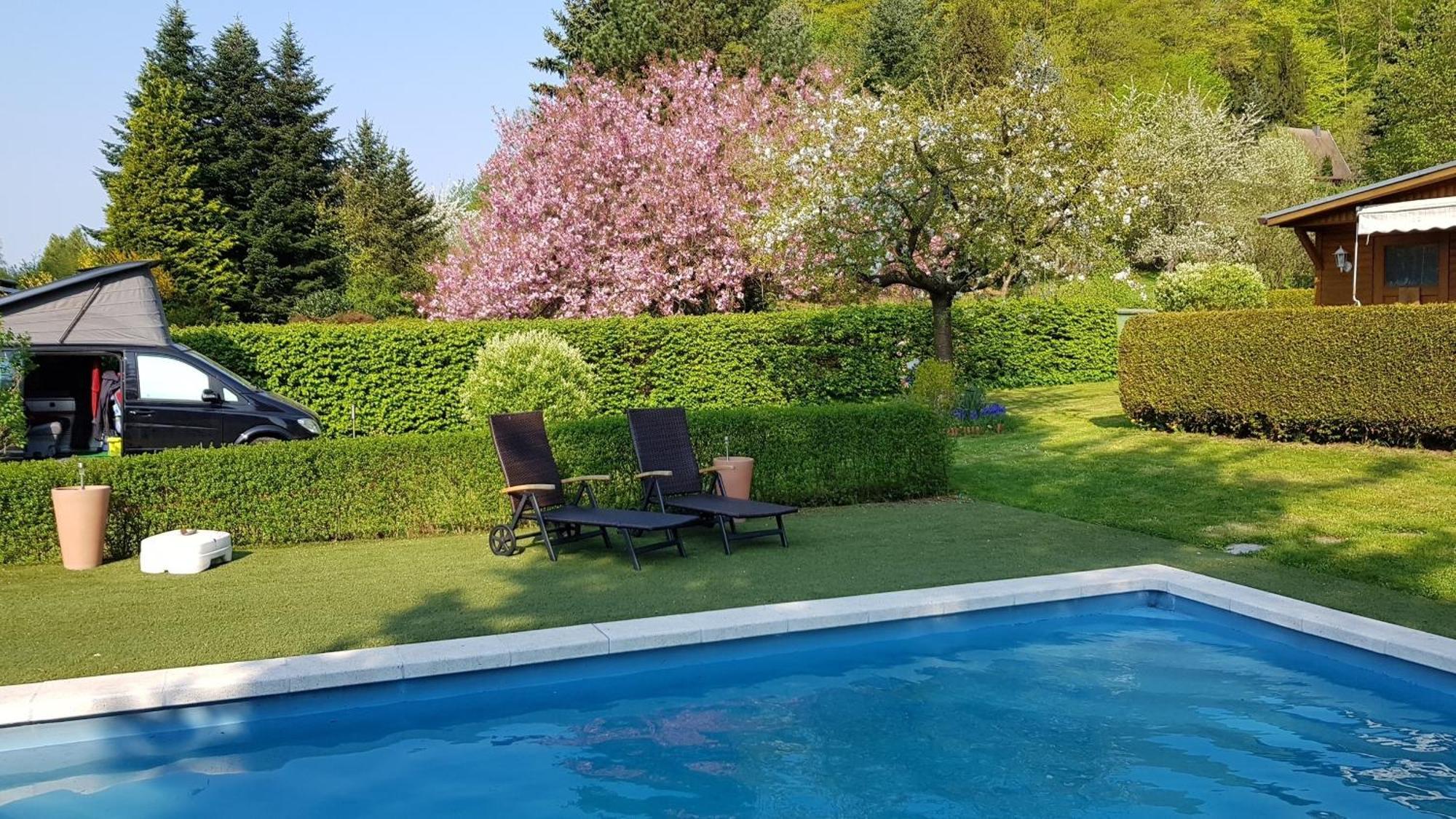 Villa Poolhaus im Südharz Harztor Exterior foto